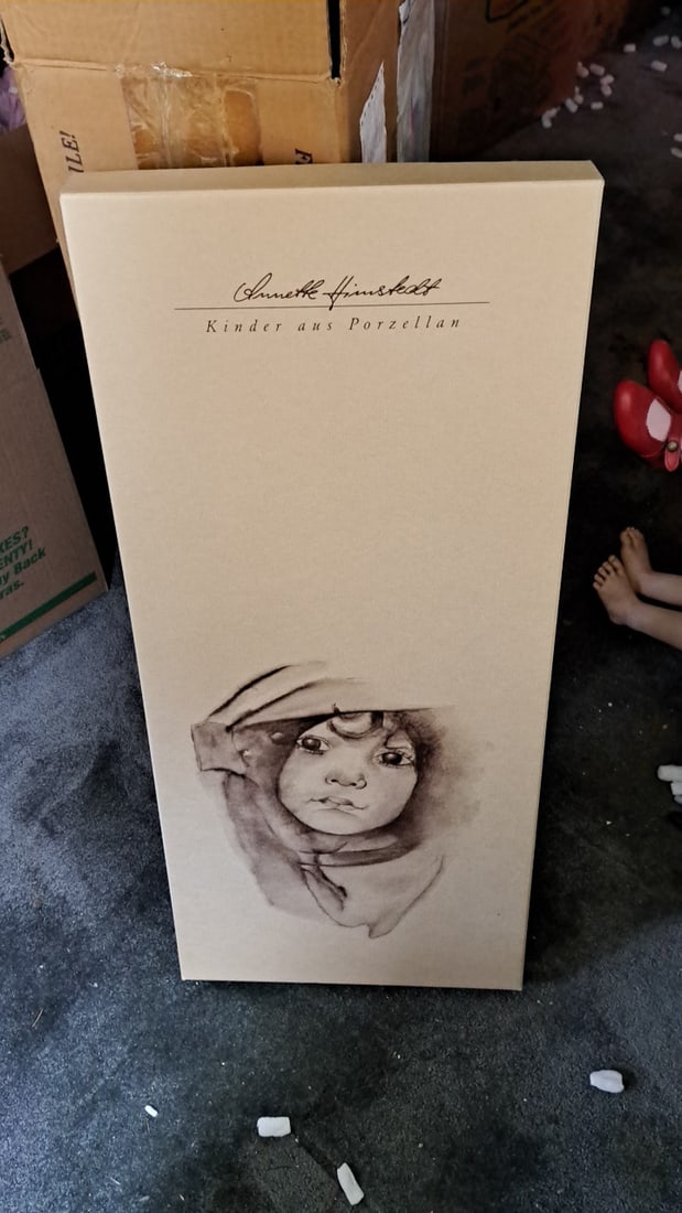 Annette Himstedt Shianji Porcelain Doll 29/70 Coa Artist Made - 11