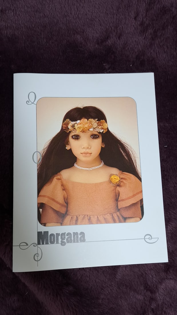 Annette Himstedt Morgana Doll With Flowers Coa - 11