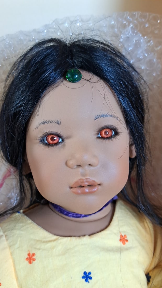 Annette Himstedt Anila Ltd Edition Doll With Coa & Box - 2