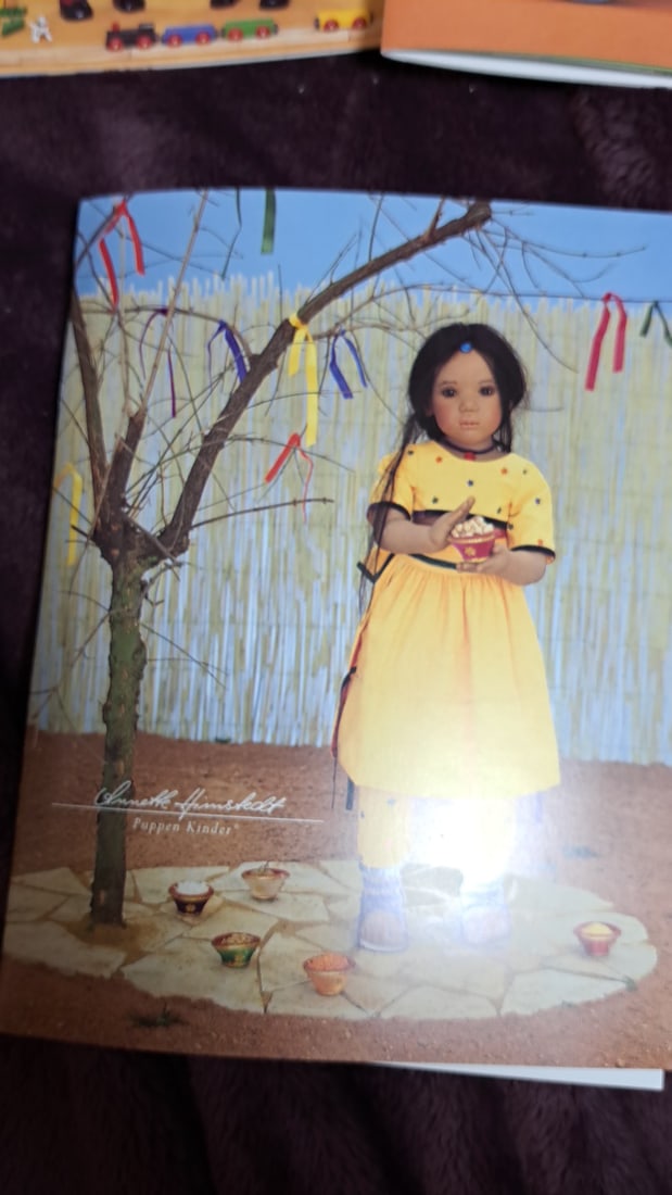 Annette Himstedt Anila Ltd Edition Doll With Coa & Box - 8
