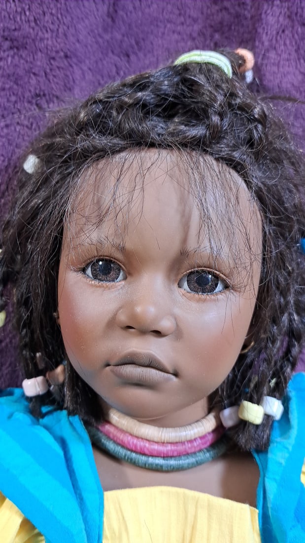 Annette Himstedt Ayoka Doll 4848 With Coa & Box - 2