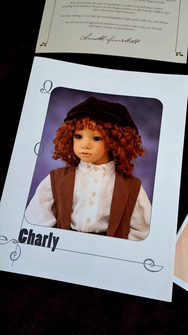 Annette Himstedt Charly Doll With Coa And Box - 11