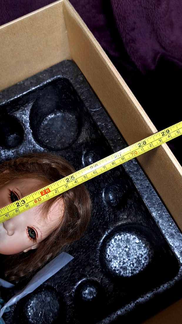 Annette Himstedt Annabella Porcelain Doll With Coa And Box - 8