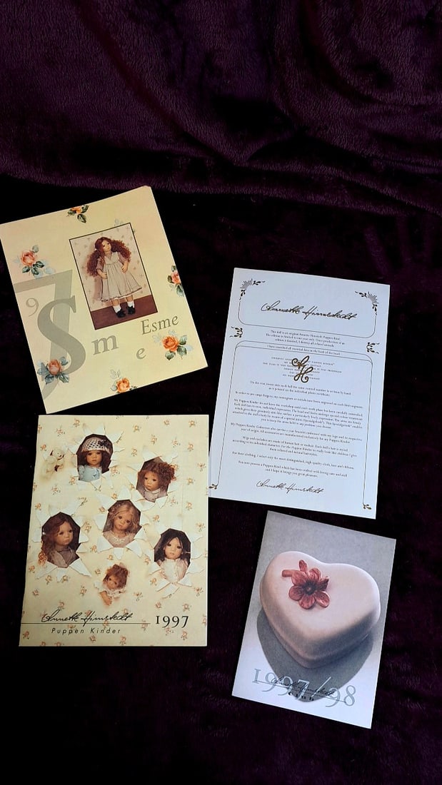 Annette Himstedt Esme Doll With Coa And Box - 9