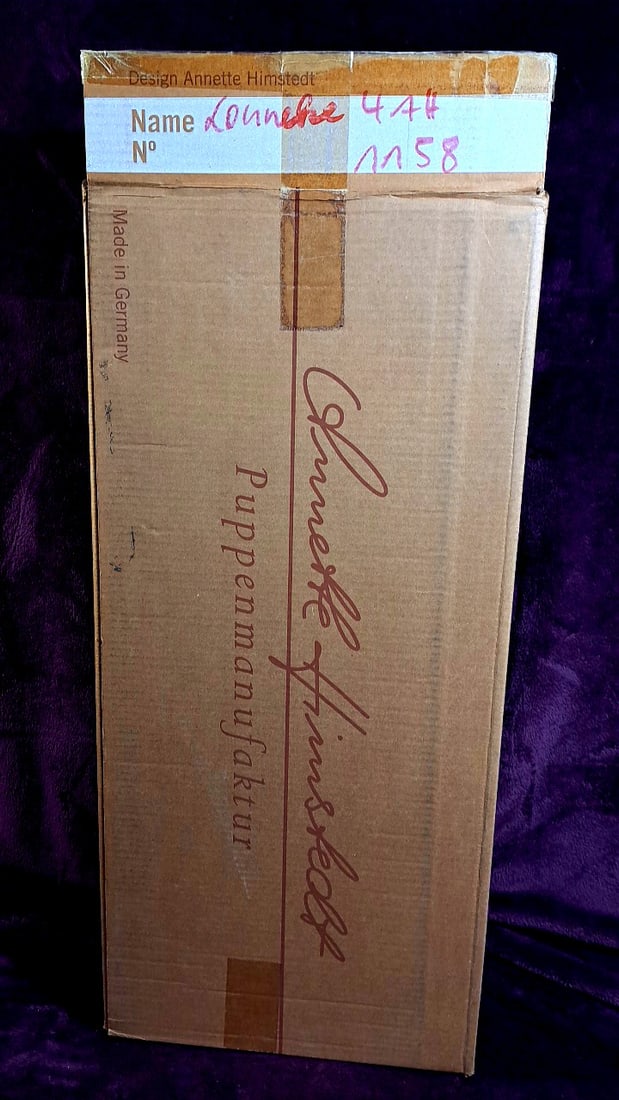 Annette Himstedt Lonneke Doll With Coa And Box - 13