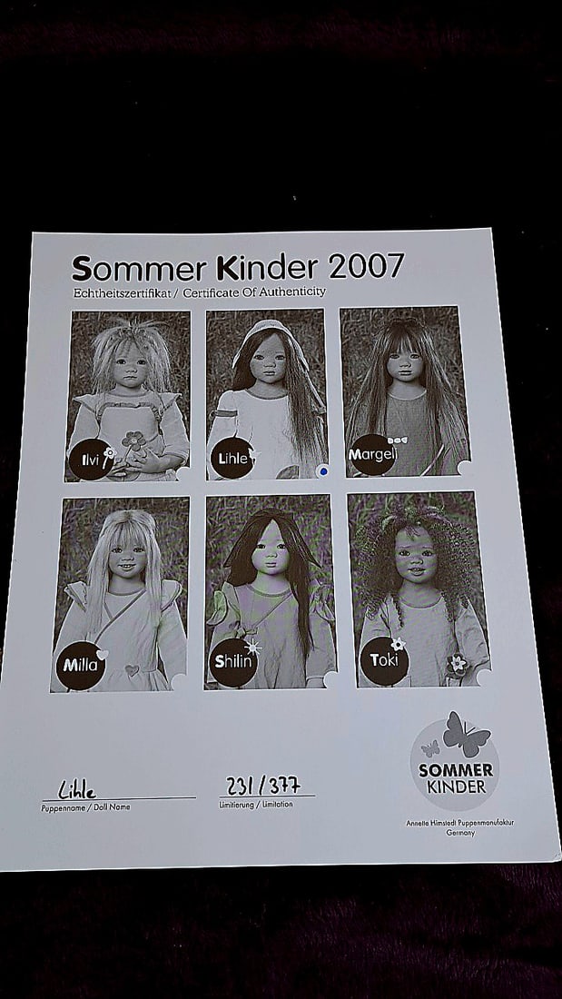 Annette Himstedt Lihle Doll With Box - 10