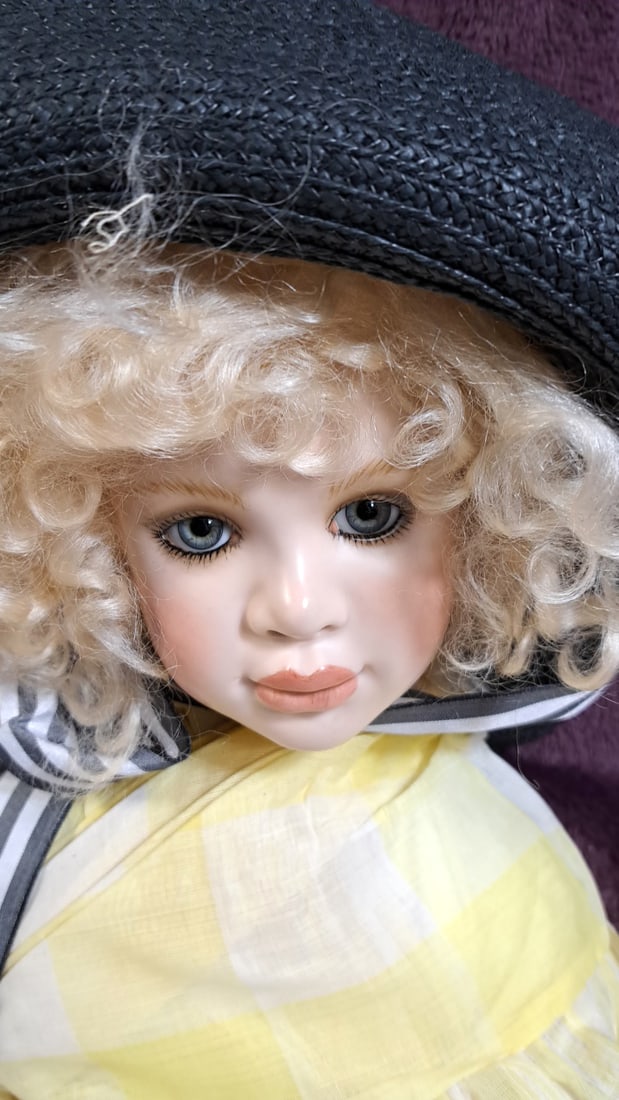 Susan E Krey - Krey Baby Kitty Doll Wax Over Porcelain 8/25 With Coa And Box - 2