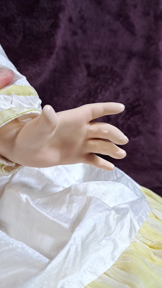 Susan E Krey - Krey Baby Kitty Doll Wax Over Porcelain 8/25 With Coa And Box - 4