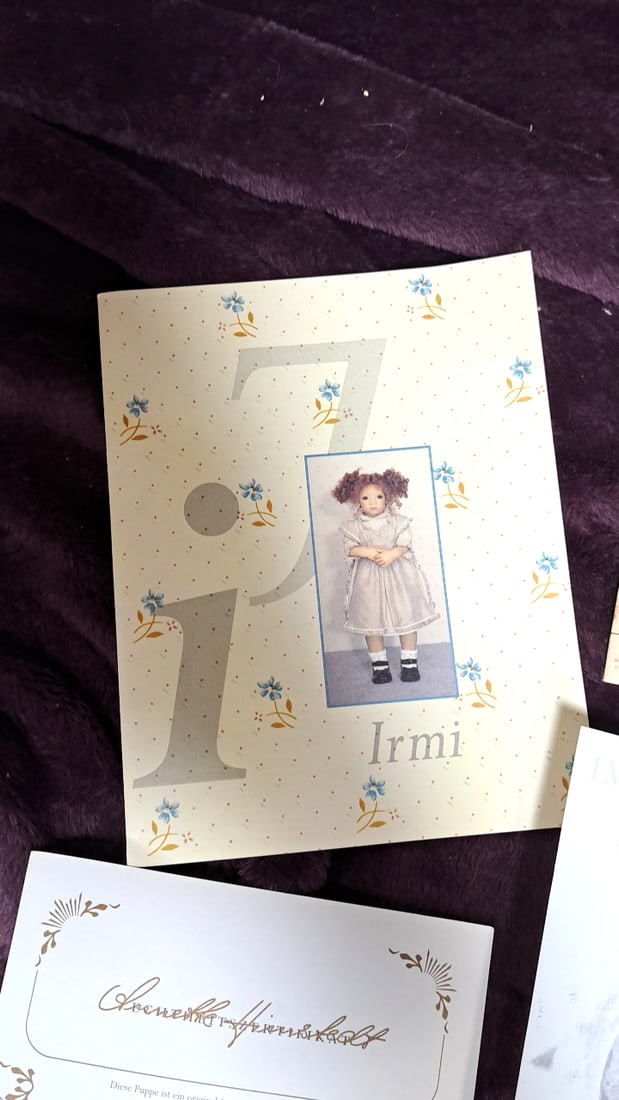 Annette Himstedt Irmi Doll With Coa And Box - 6
