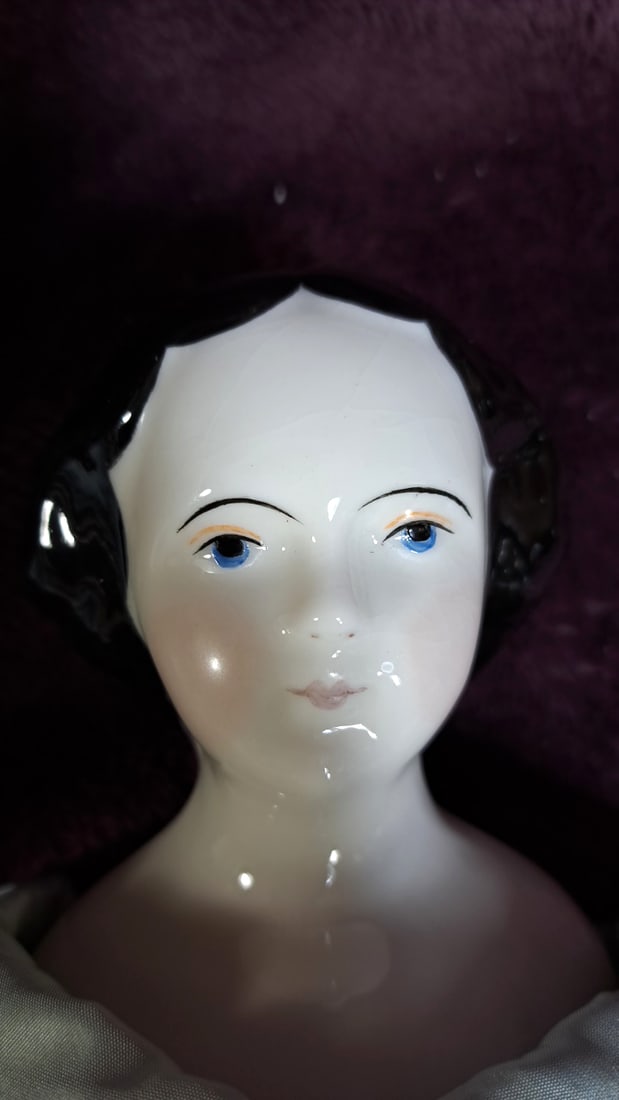 Hildegard Gunzel Ellamae Wax On Porcelain Doll With Extra Doll And Bear With Coa & Box - 8