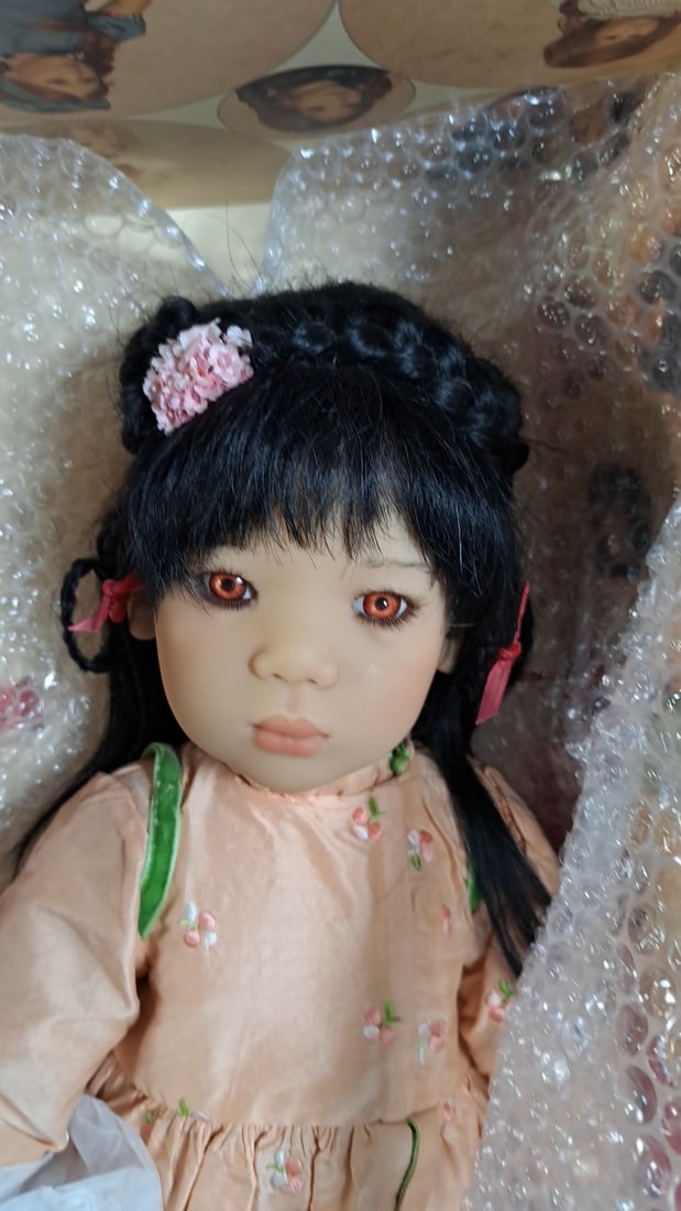 Annette Himstedt Mia Yin Puppen Kinder Doll With Box Coa - 2