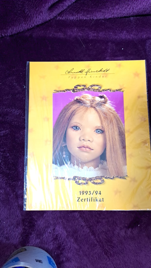 Annette Himstedt Tara Doll With Box And Coa - 11