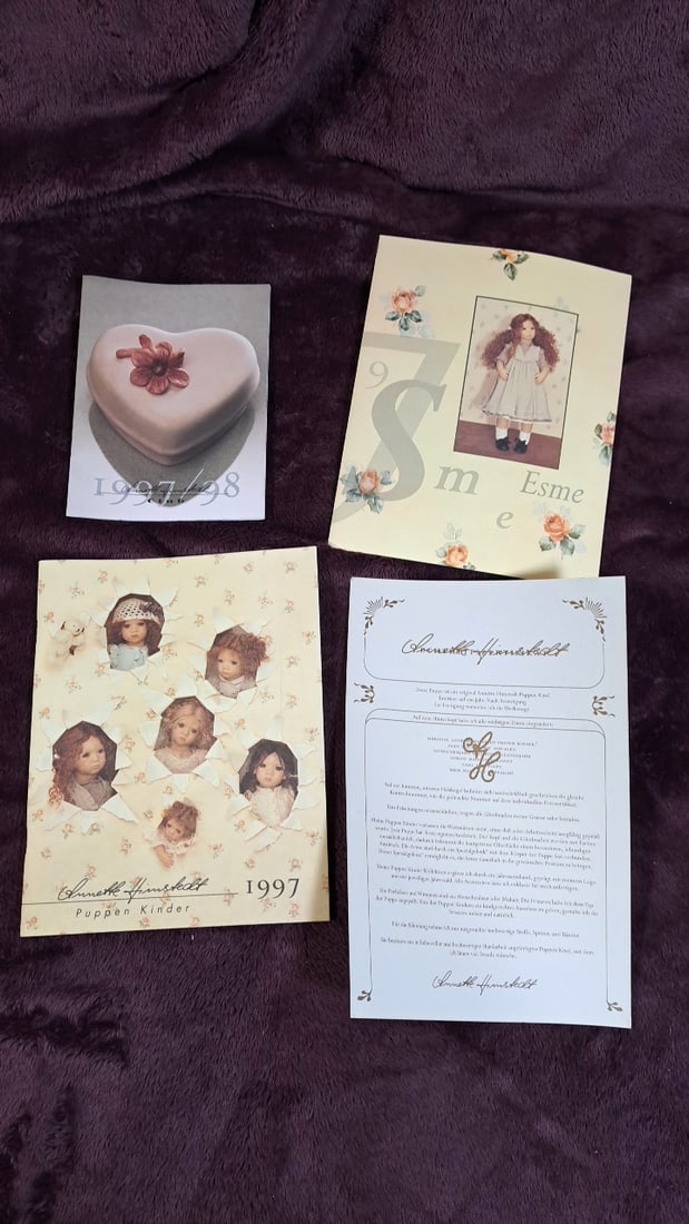 Annette Himstedt Esme Doll With Box And Coa - 8