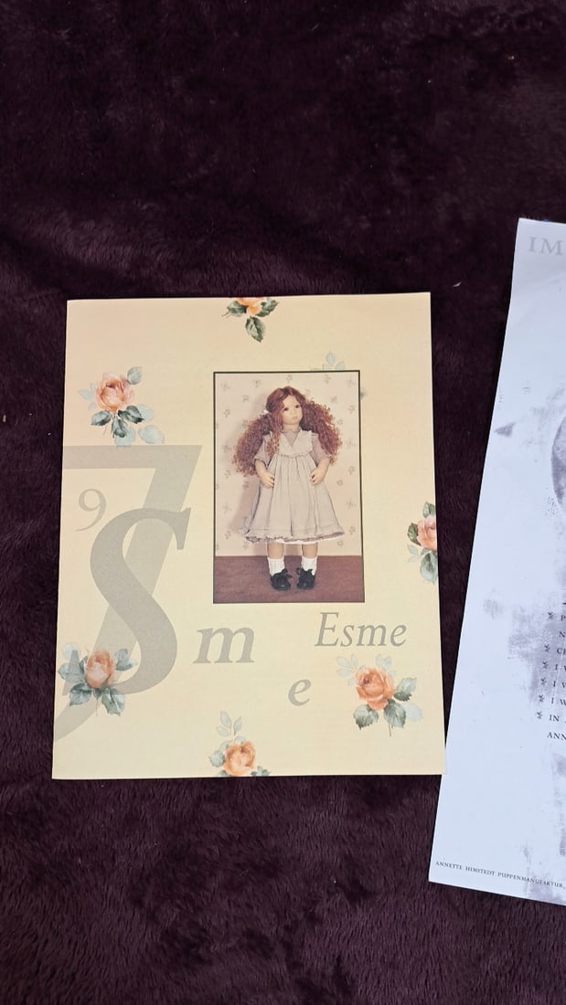 Annette Himstedt Eshe Doll With Coa And Box - 10