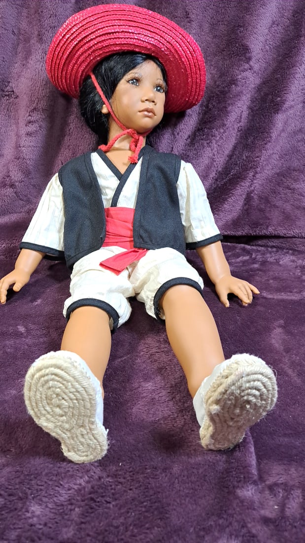 Annette Himstedt Pancho Doll With Coa And Box - 5
