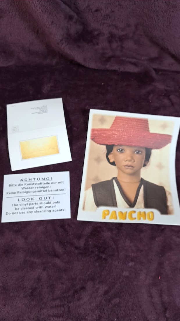 Annette Himstedt Pancho Doll With Coa And Box - 9