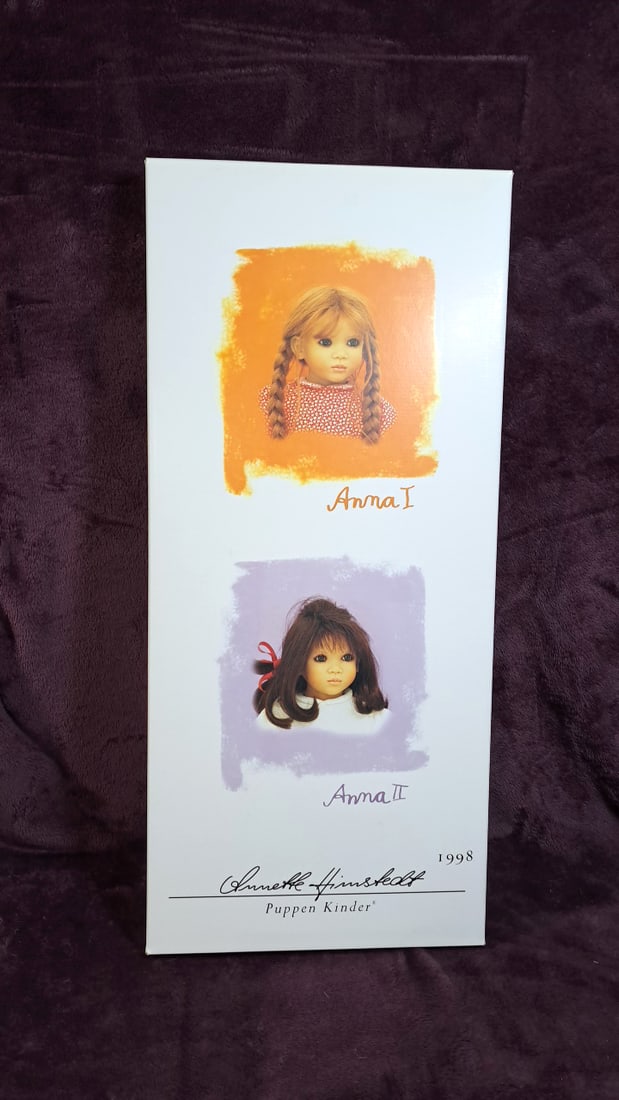 Annette Himstedt Anna I Doll With Coa And Box - 11