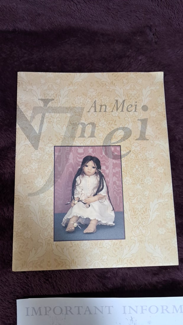Annette Himstedt An Mei Doll With Coa And Box - 11