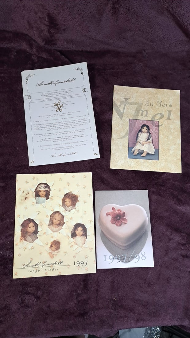 Annette Himstedt An Mei Doll With Coa And Box - 12