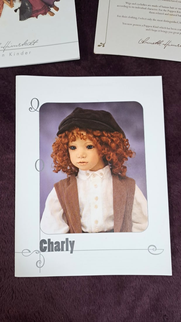 Annette Himstedt Charli Doll With Coa And Box - 9