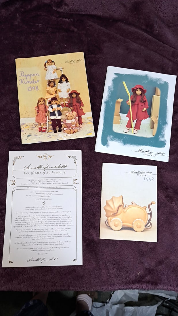 Annette Himstedt Catalina Doll With Coa And Box - 10