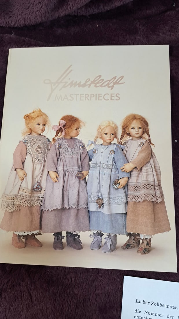 Annette Himstedt Heidi Porcelain Doll With Coa And Box - 9