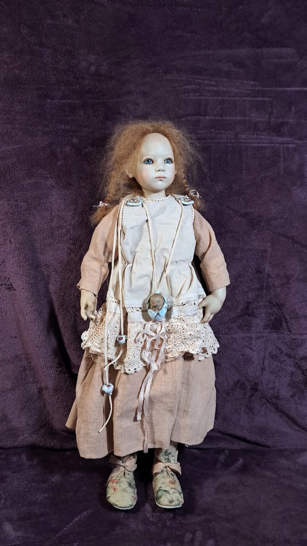 Annette Himstedt Masterpiece Chariden Porcelain Doll With Coa & Box (1 of 15)