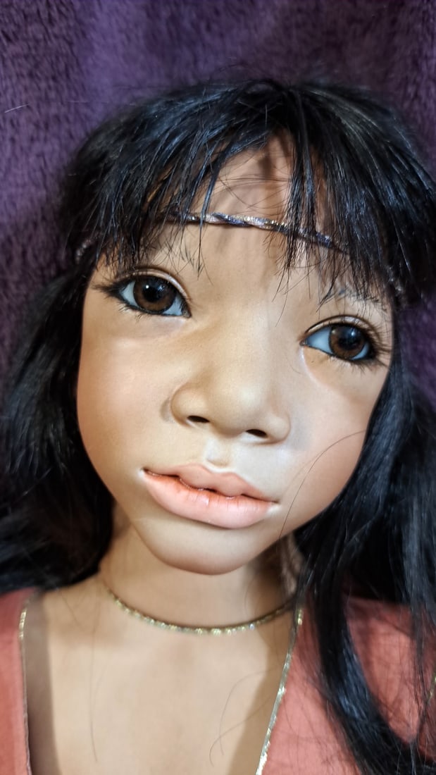 Annette Himstedt Jondal 8/71 Porcelain Doll With Box - 2