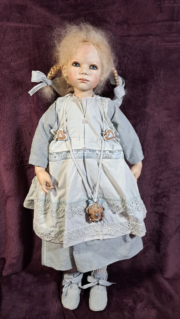 Annette Himstedt Bima Porcelain Doll With Coa And Box (1 of 11)