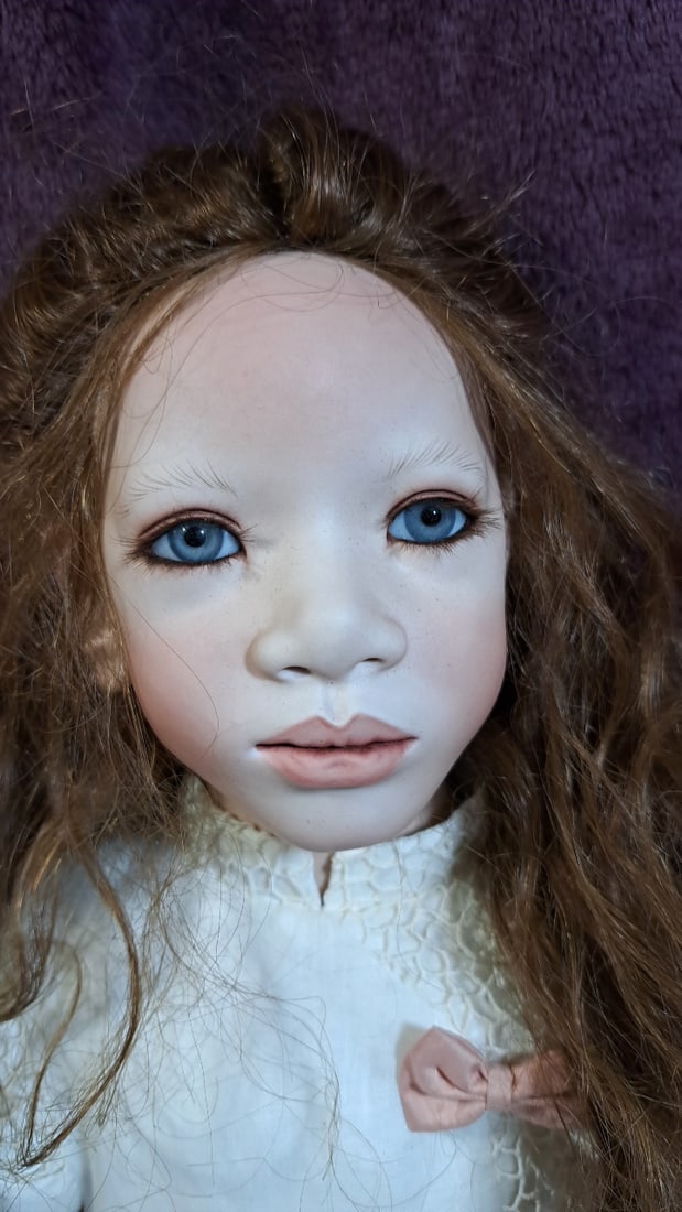 Annette Himstedt Blanca Porcelain Doll With Coa & Box - 2