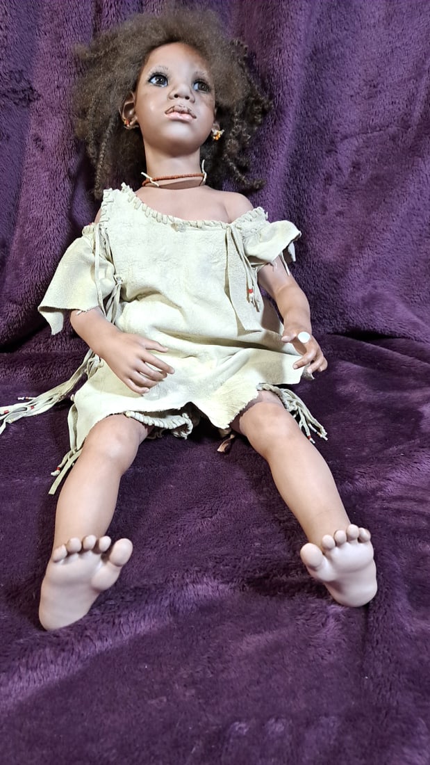 Annette Himstedt Maguki Porcelain Doll With Box - 8