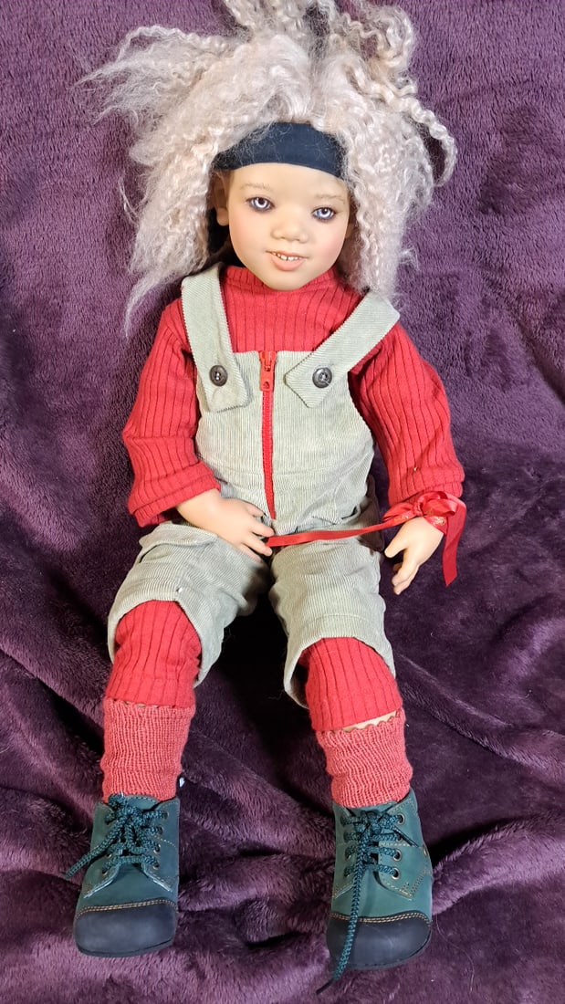 Annette Himstedt Georgi Ii Doll With Coa And Box - 3