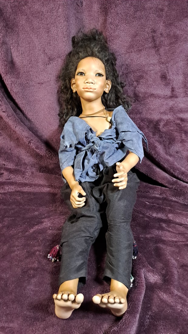 Annette Himstedt Delamari Porcelain Doll With Box - 5