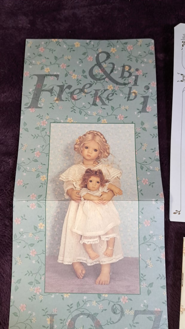 Annette Himstedt Freeke & Bibi Doll With Coa And Box - 13