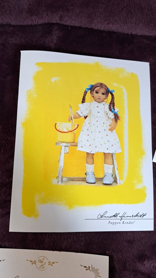 Annette Himstedt Lonneke Doll With Coa And Box - 16