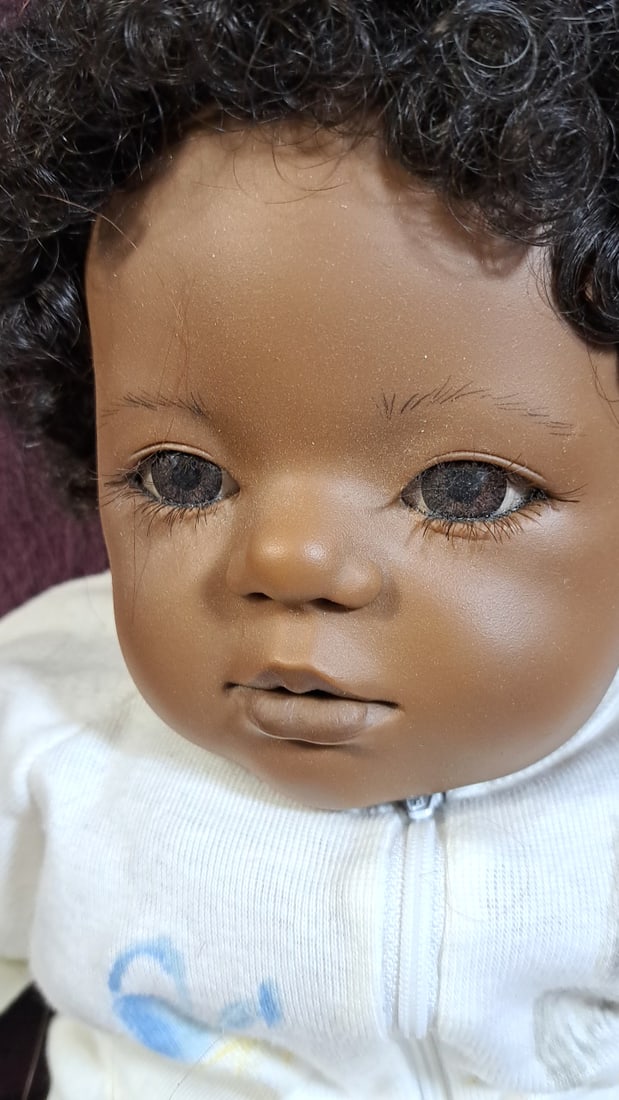Annette Himstedt Mo And The Barefoot Baby Doll With Box - 2
