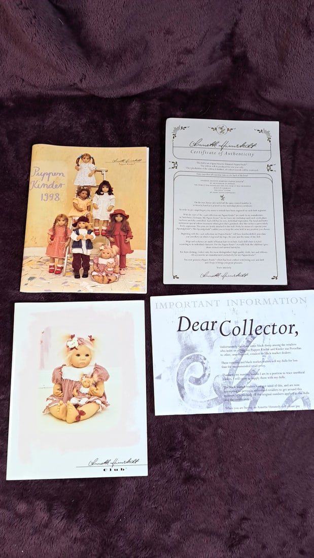 Annette Himstedt Lieschen With Baby With Coa And Box - 10