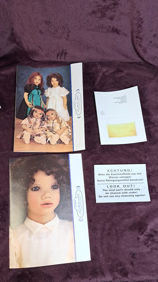 Annette Himstedt Minou Doll With Coa And Box - 10