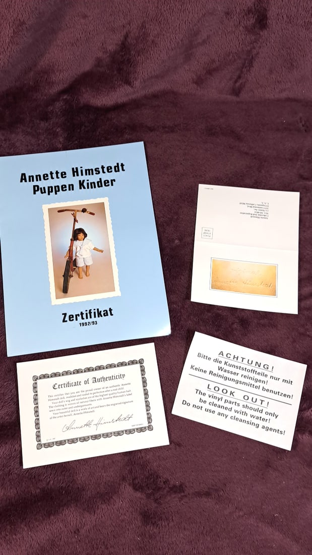 Annette Himstedt Enzo With Coa And Box - 10