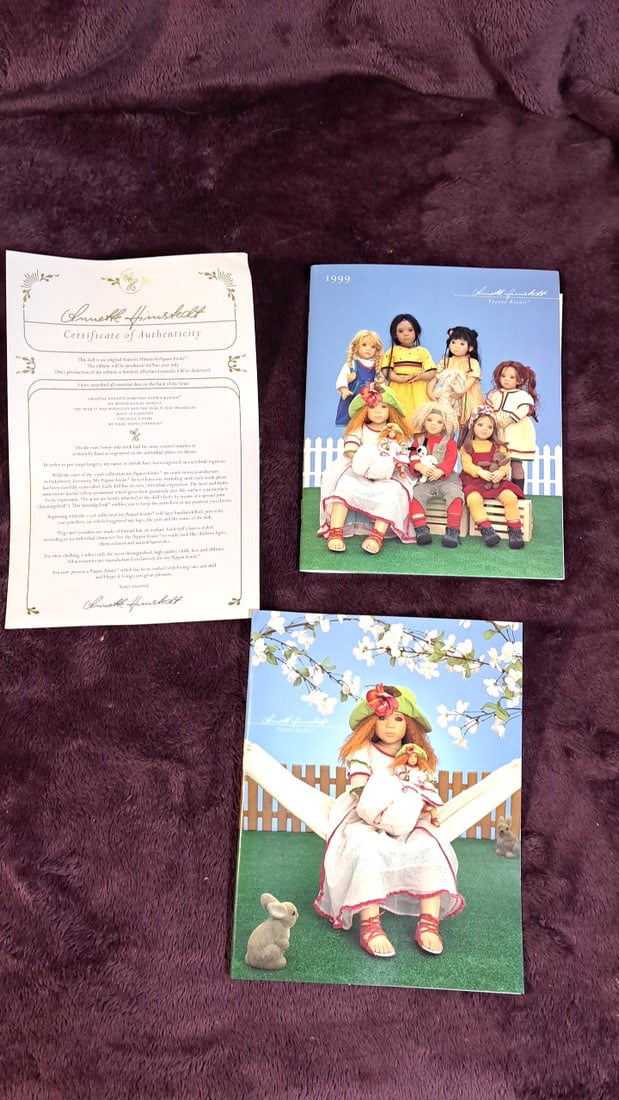 Annette Himstedt Mirte Doll With Coa And Box - 13