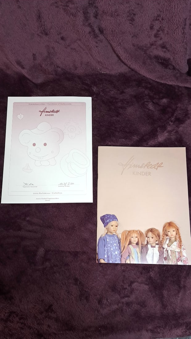 Annette Himstedt Kila Doll With Coa - 17
