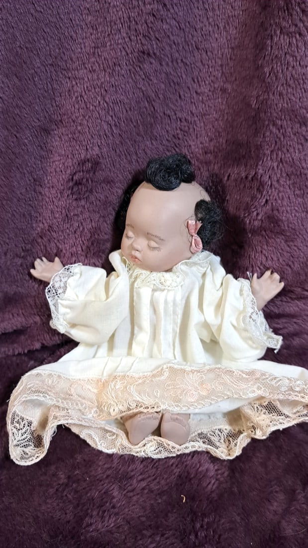 9" Porcelain Sleeping Doll Accessory (1 of 9)