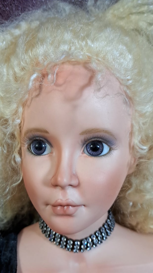 Original By Valery Blazyoo Porcelain 1993 Someget Doll - 2