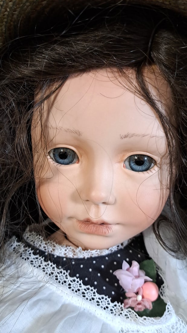 One Of A Kind Rosalinde Gaby Porcelain Doll - 2