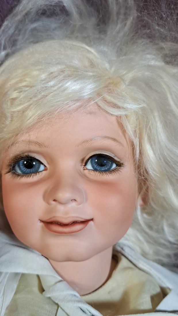 Denise Lemmon Mt Babies 1992 10/92 Artists Proof Porcelain Doll - 2