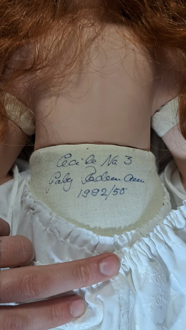 Gr Cecile No. 3 Porcelain Doll 2/50 - 11