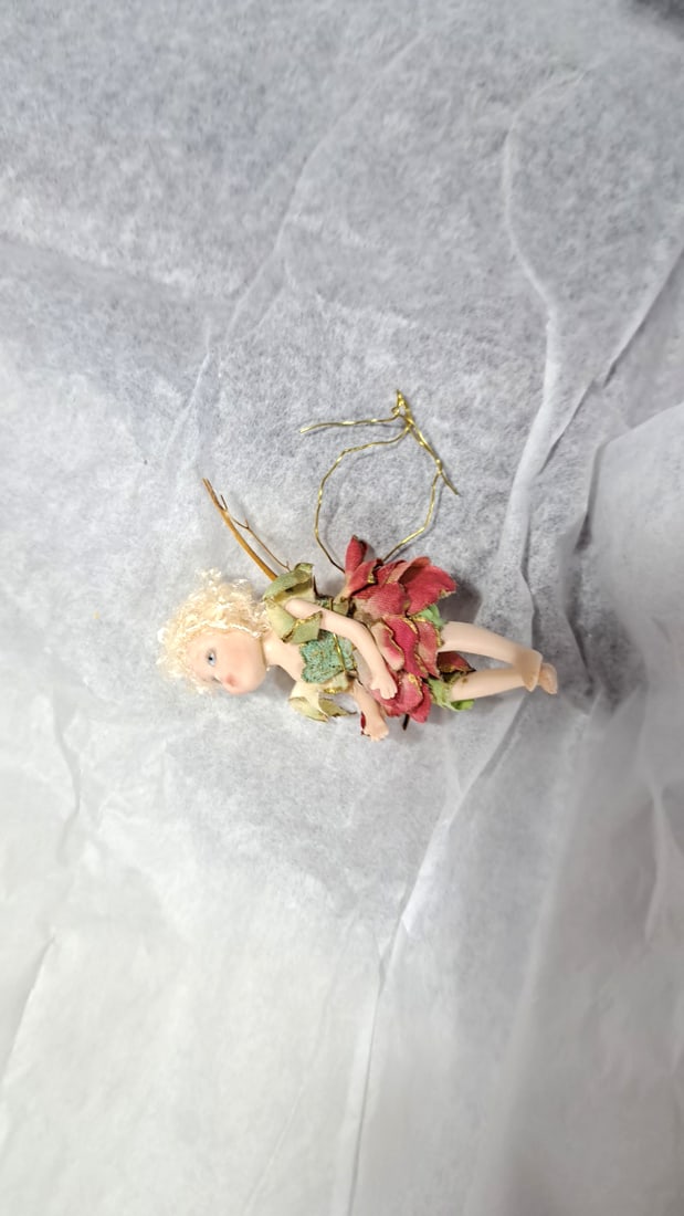 Ann Timmerman Natasha Children Of The Enchanted Forest Doll #14/20 W/ Fairy Accessory - 9