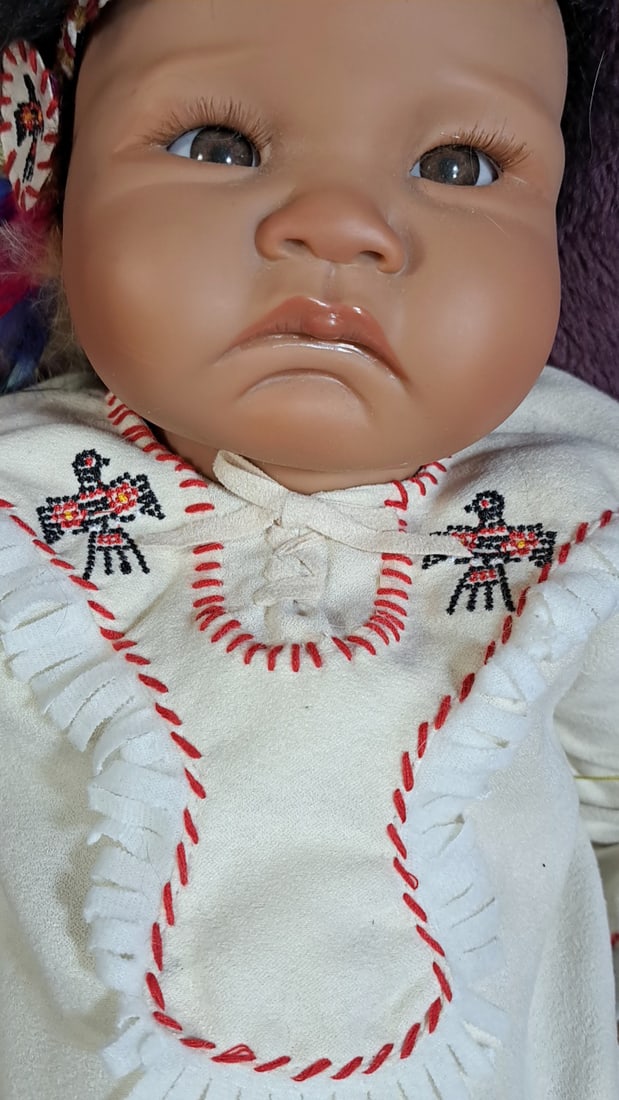 Ashton-drake Galleries Babyr Raven Doll With Tag - 10