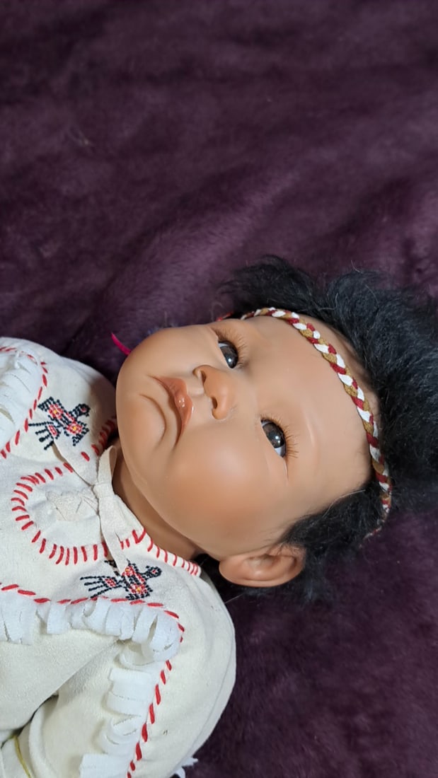 Ashton-drake Galleries Babyr Raven Doll With Tag - 13