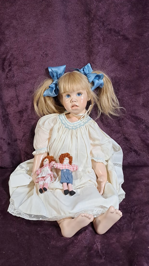 Mary Jane Krey Baby Suoankrey Waxover Porcelain Doll (1 of 16)